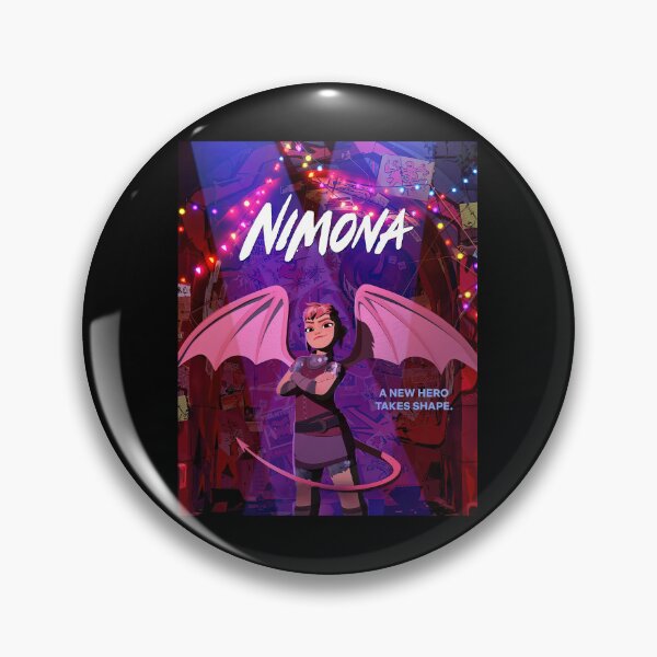 Item preview, Nimona Movie 2023 Poster designed and sold by TonyDegenhardt.