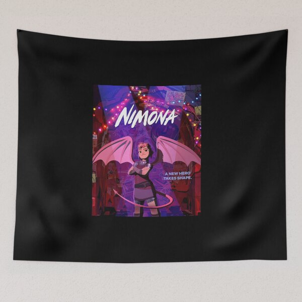 Item preview, Nimona Movie 2023 Poster designed and sold by TonyDegenhardt.