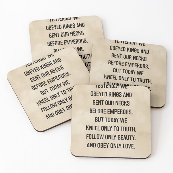 Item preview, Obey only love - Kahlil Gibran Quote - Literature - Typography Print 3 - Vintage designed and sold by Studio Grafiikka.