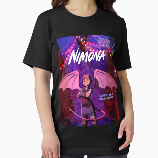 Item preview, Nimona Movie 2023 Poster designed and sold by TonyDegenhardt.