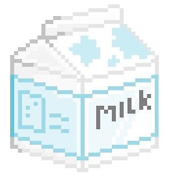 Pixel Milk By Cutebeerfloat Redbubble