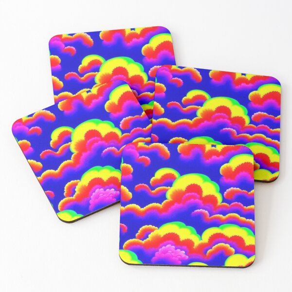 Item preview, Rainbow Cloud Print by larissa-myrie.redbubble.com designed and sold by larissa-myrie.