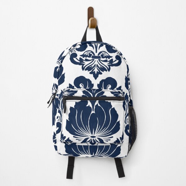 Item preview, Blue Damask Tile Pattern designed and sold by printguys.