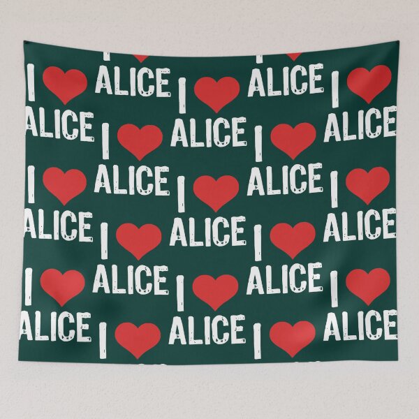 Item preview, I Love Alice  designed and sold by selavender.