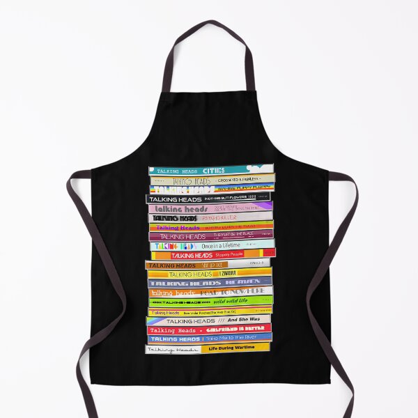 Item preview, The Sounds of the Talking Heads ))(( Retro 80s CD Stack Fan Art designed and sold by Eline-Jester-F.