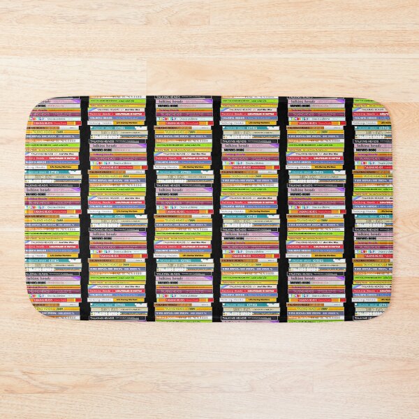 Item preview, The Sounds of the Talking Heads ))(( Retro 80s CD Stack Fan Art designed and sold by Eline-Jester-F.