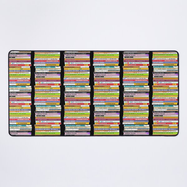 Item preview, The Sounds of the Talking Heads ))(( Retro 80s CD Stack Fan Art designed and sold by Eline-Jester-F.