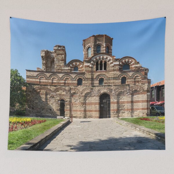 Item preview, Church of Christ Pantocrator UNESCO World Heritage Landmark in Nessebar Bulgaria designed and sold by Georgia Mizuleva.