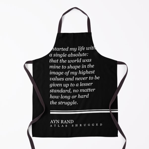 Item preview, Ayn Rand Quote - Atlas Shrugged - Minimalist, Classic, Typographic Print 2 - Inspiring - Literature designed and sold by Studio Grafiikka.