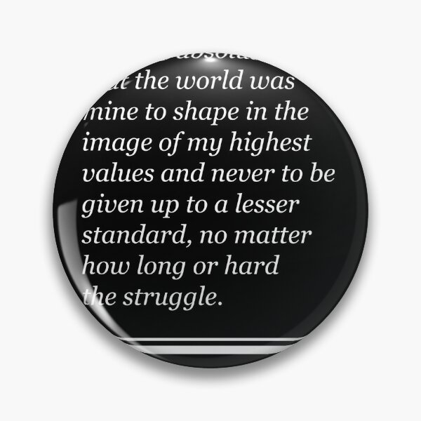 Item preview, Ayn Rand Quote - Atlas Shrugged - Minimalist, Classic, Typographic Print 2 - Inspiring - Literature designed and sold by Studio Grafiikka.