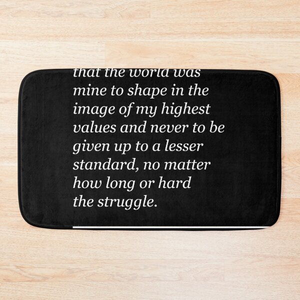 Item preview, Ayn Rand Quote - Atlas Shrugged - Minimalist, Classic, Typographic Print 2 - Inspiring - Literature designed and sold by Studio Grafiikka.