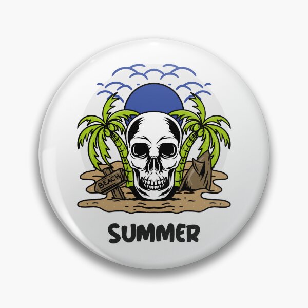 Item preview, Skull Summer designed and sold by PB-Sandwich.