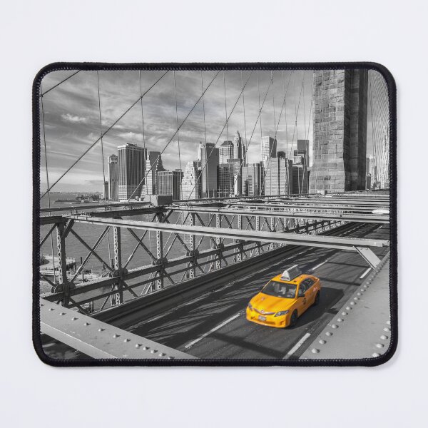 Item preview, Cab on Brooklyn Bridge designed and sold by assaf.