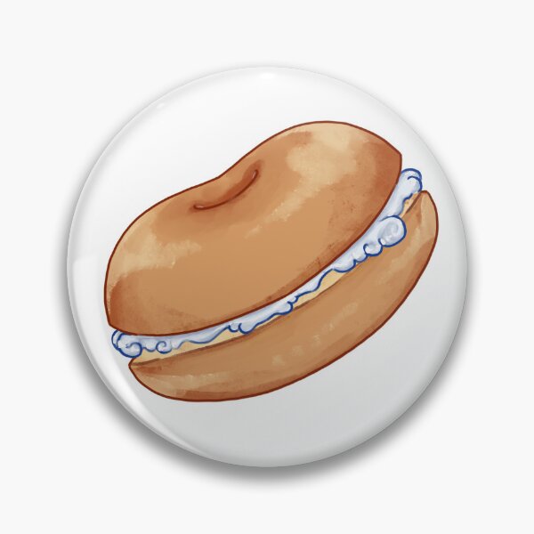 Item preview, Plain Bagel and Cream Cheese designed and sold by AmeerahZafar.