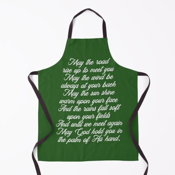 Item preview, Irish Blessing - May the road rise up to meet you 3 - Celtic, Gaelic Prayer - Minimal, Typewriter designed and sold by Studio Grafiikka.