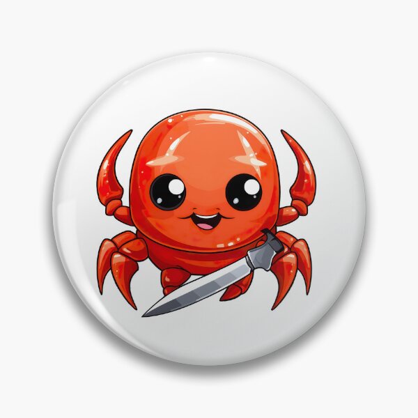 Item preview, Crab With Knife designed and sold by ImageTcraft.