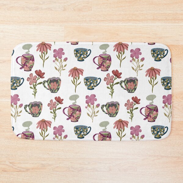 Item preview, Whimsical cottagecore aesthetic teacups designed and sold by pinkyfish1010.