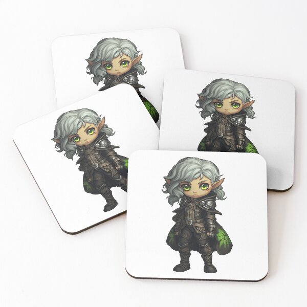 Item preview, D&D Dark Elf Rogue designed and sold by TellezStickers.