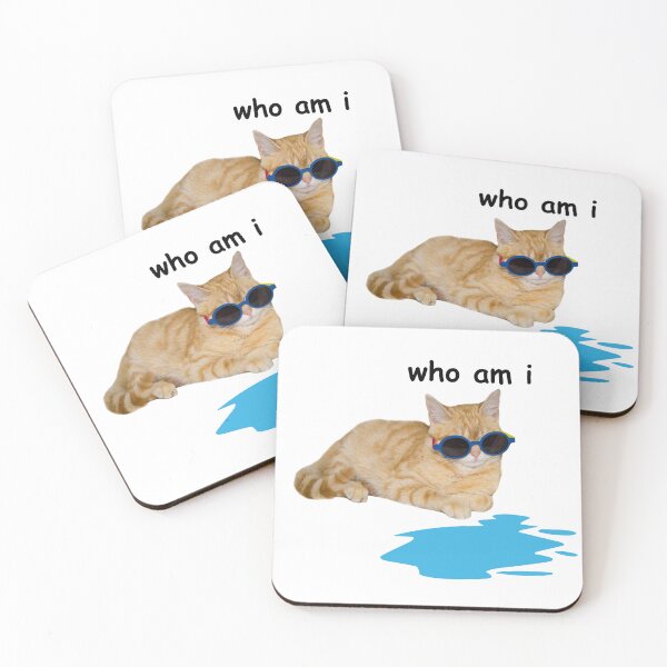 Item preview, who am i funny cat meme Zoolander quote designed and sold by NateCF.