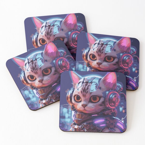Item preview, Cybercat’s Night Out designed and sold by FFables8.