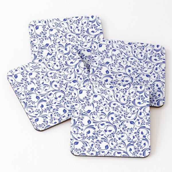 Item preview, Copy of Blue Damask Tile Pattern designed and sold by printguys.