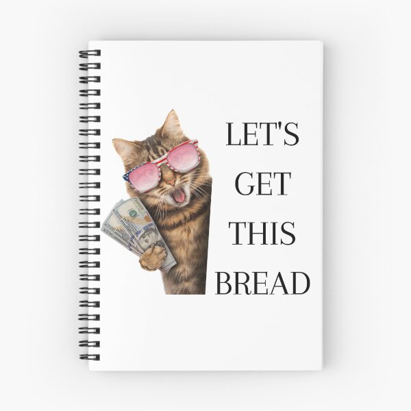 Item preview, Let's Get this Bread funny cat meme designed and sold by NateCF.