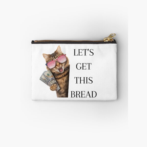 Item preview, Let's Get this Bread funny cat meme designed and sold by NateCF.