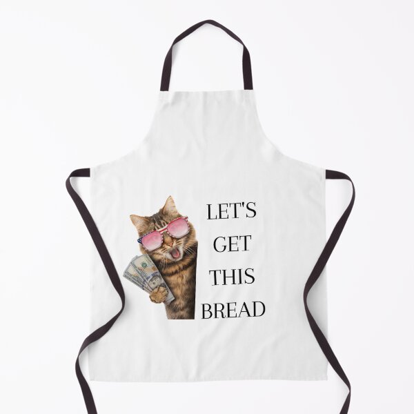 Item preview, Let's Get this Bread funny cat meme designed and sold by NateCF.