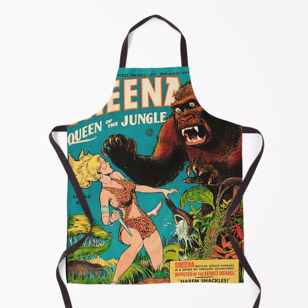 Item preview, Sheena Queen of the Jungle No 3 Cover designed and sold by ArchimedesPrime.