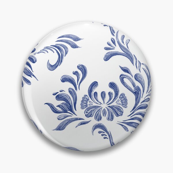 Item preview, Copy of Blue Damask Tile Pattern designed and sold by printguys.