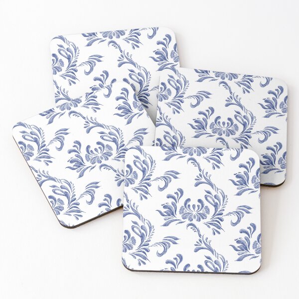 Item preview, Copy of Blue Damask Tile Pattern designed and sold by printguys.