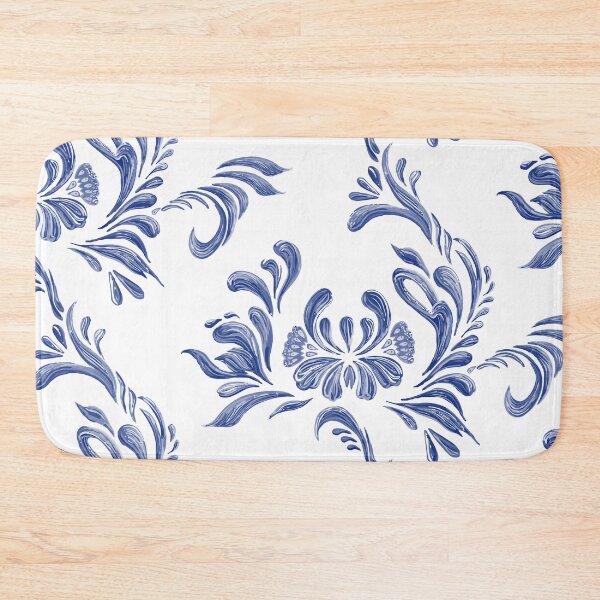 Item preview, Copy of Blue Damask Tile Pattern designed and sold by printguys.