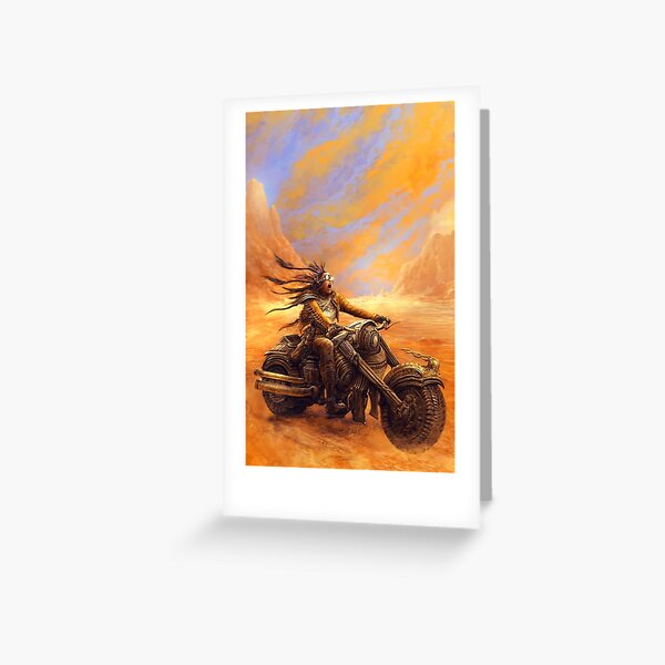 Steampunk Rebel Greeting Card