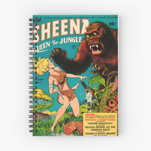 Item preview, Sheena Queen of the Jungle No 3 Cover designed and sold by ArchimedesPrime.