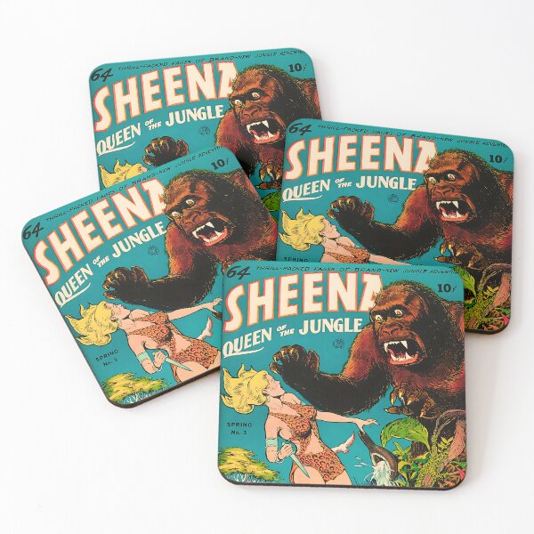 Item preview, Sheena Queen of the Jungle No 3 Cover designed and sold by ArchimedesPrime.
