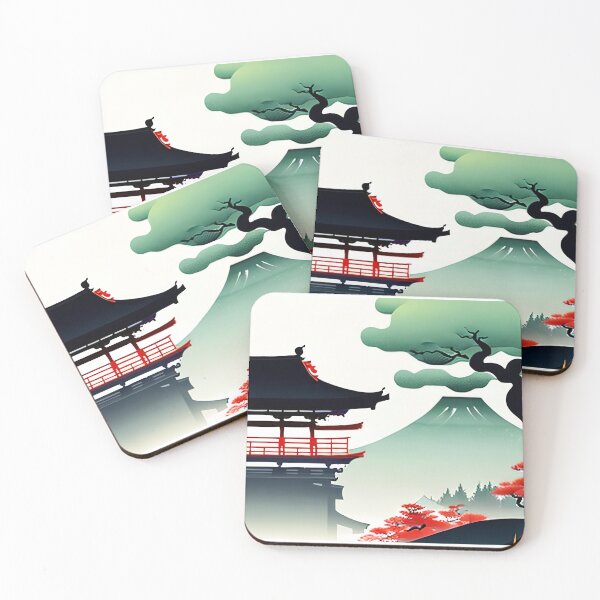 Item preview, Simple Japanese Lanscape scene designed and sold by K10-Designs.
