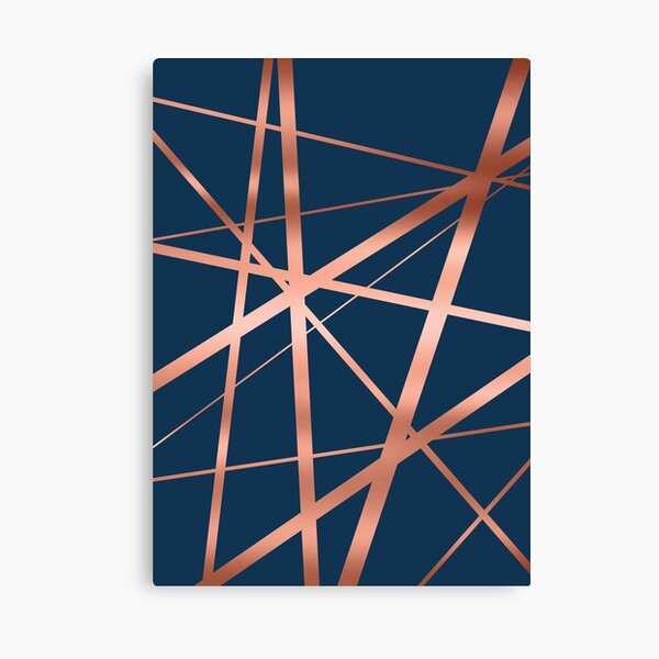 Geometric Lines Canvas Print