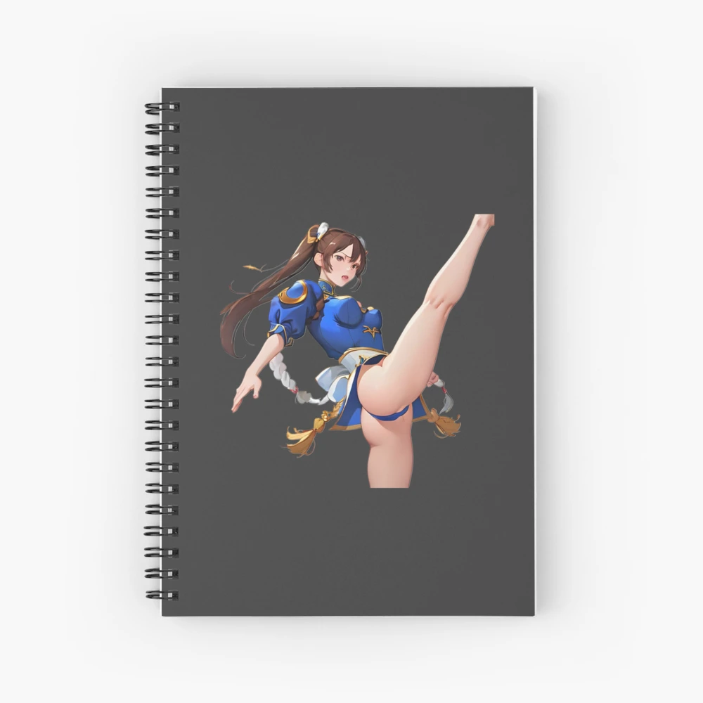 Vintage Streetfighter manga anime notebook stationery —