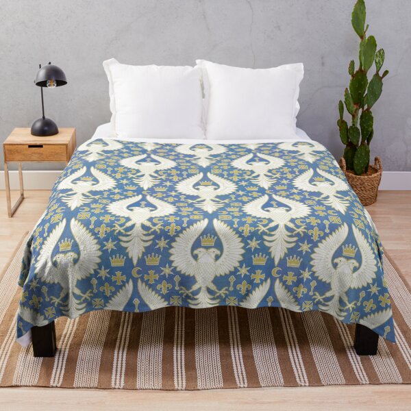 Item preview, Heraldic Eagle - Blue designed and sold by Carina Parry Studios.