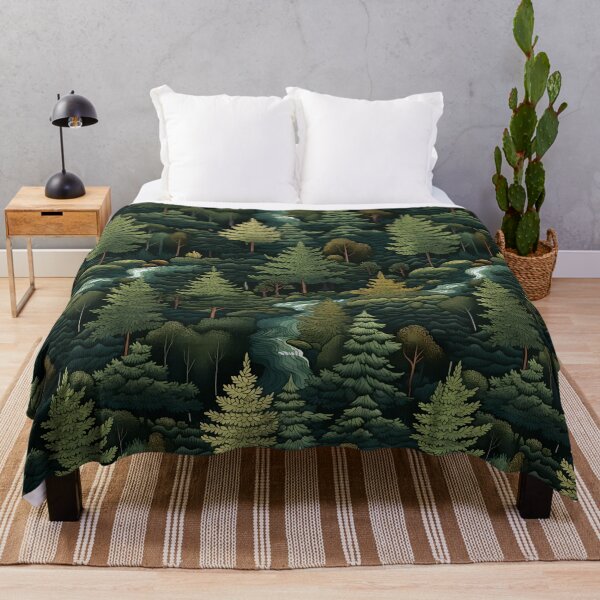 Item preview, Forest Pattern 1 designed and sold by outside-visuals.