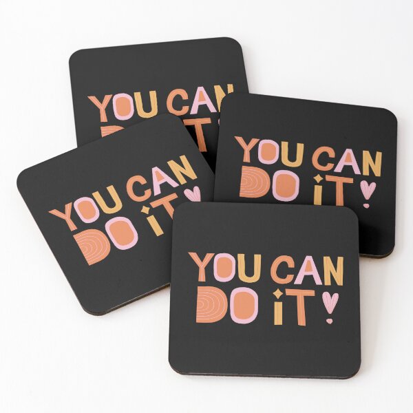 Item preview, "Vibrant Motivation: You Can Do It" designed and sold by ArtisticScratch.