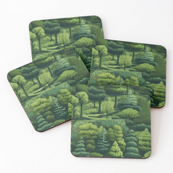 Item preview, Forest Pattern 2 designed and sold by outside-visuals.