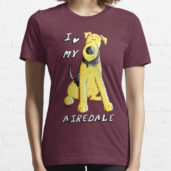 I Love My Airedale Terrier Essential T-Shirt