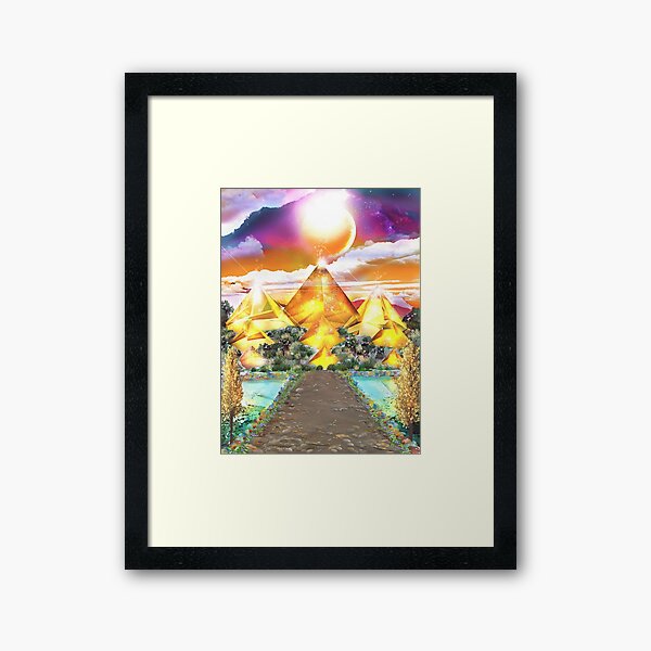 Evening Glow Framed Art Print