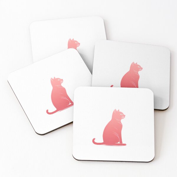 Item preview, Pink Cat Thinking designed and sold by setofeights.