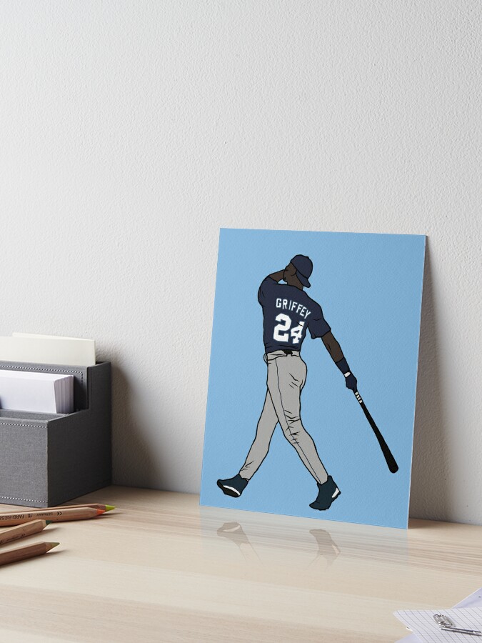 Ken Griffey Jr Canvas Print The Swing