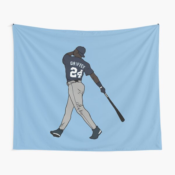 Ken Griffey Jr. Swing Art Board Print for Sale by RatTrapTees