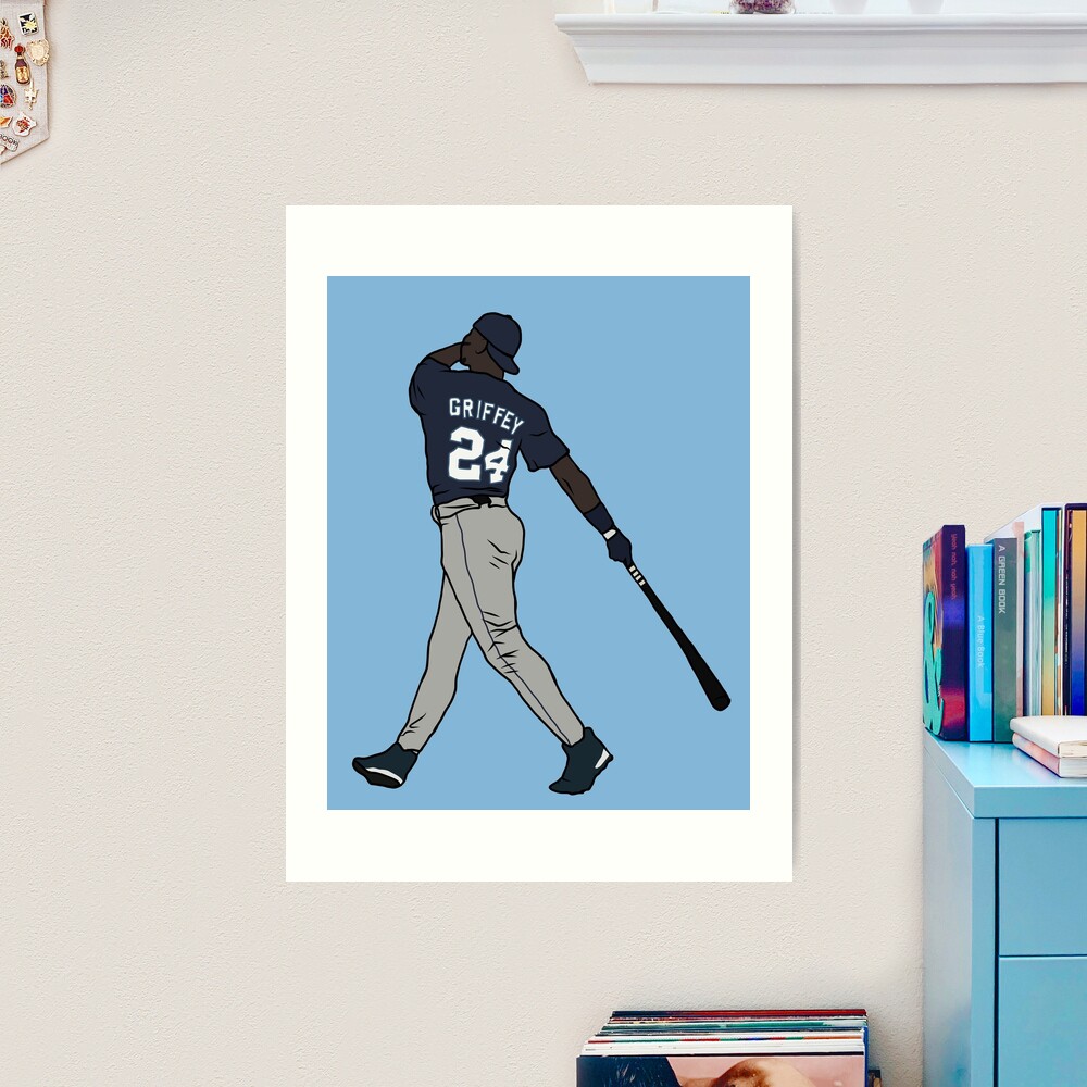 Ken Griffey Jr. Swing Greeting Card for Sale by RatTrapTees