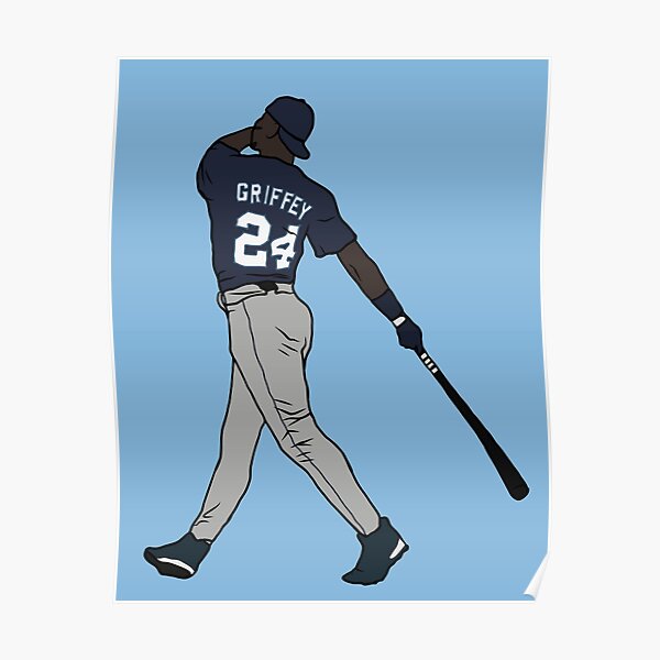 Ken Griffey Jr. Back-To by RatTrapTees, Redbubble in 2023