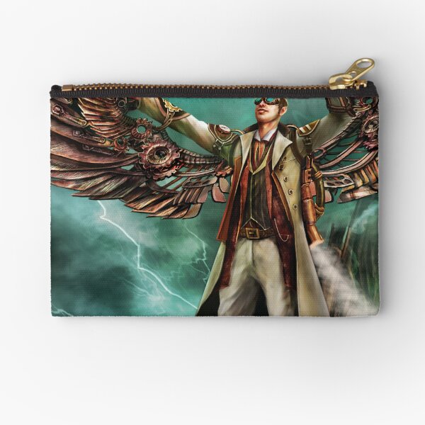 On Copper Wings Zipper Pouch